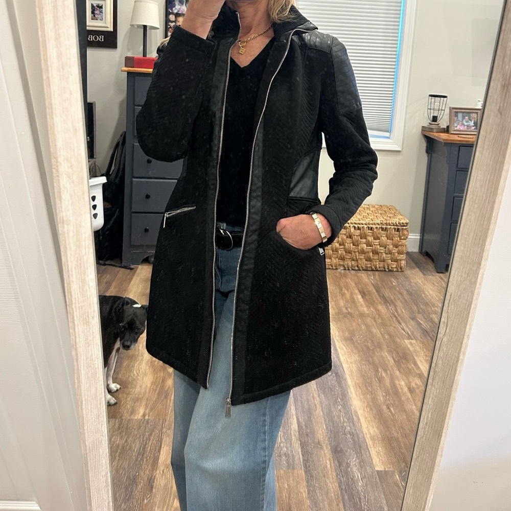 Bcbgeneration Black Chevron Jacket - image 6